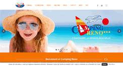 Desktop Screenshot of campingreno.it